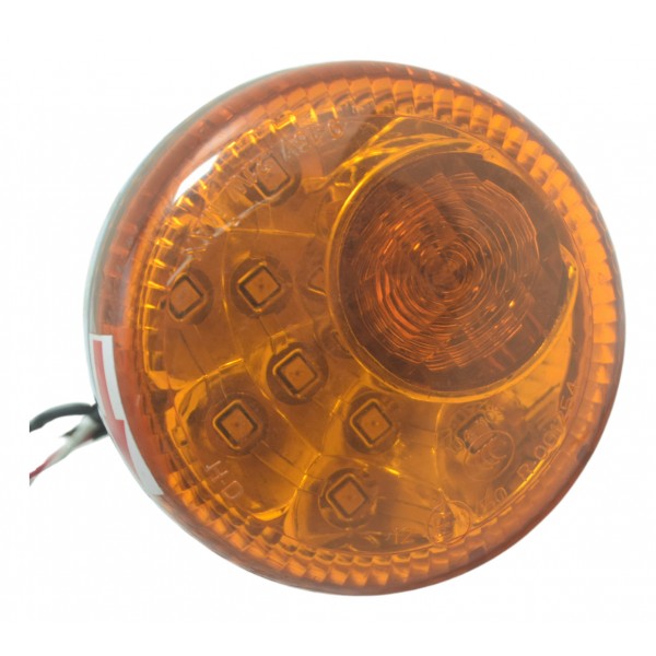 Pisca Tras Led S/ Plug 3 Funções Harley Fat Boy M8 18-23